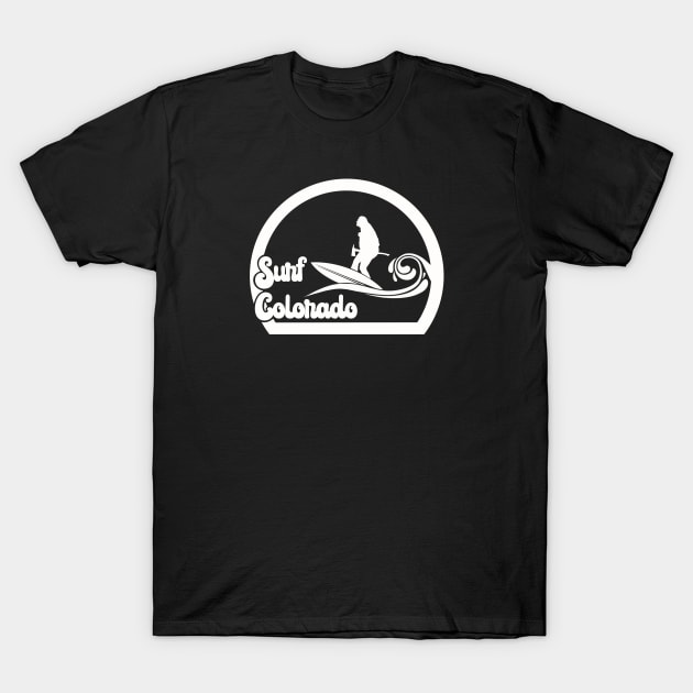 Surf Colorado T-Shirt by @johnnehill